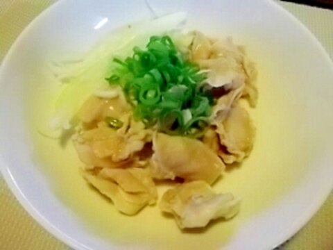 鶏ハラミの冷しゃぶ